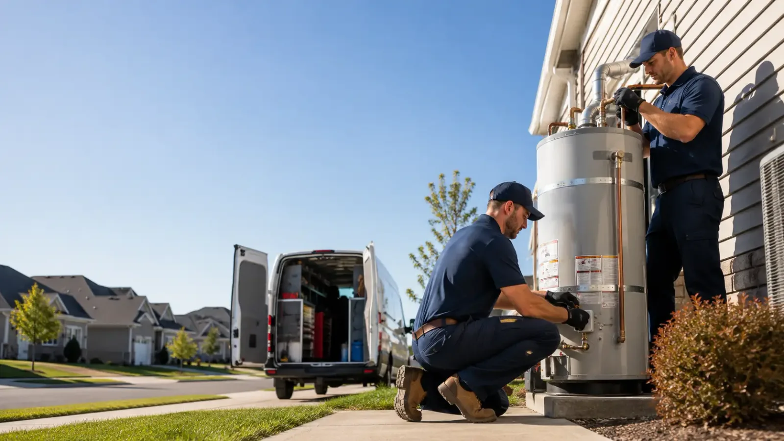 Water Heater Installation in Lisbon, ME